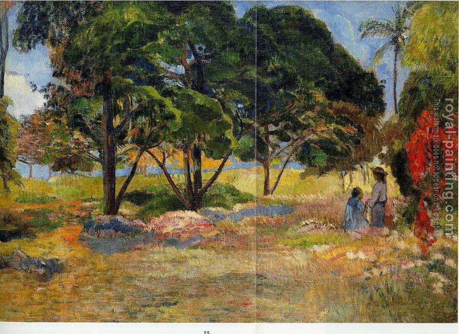 Paul Gauguin : Landscape with Three Trees